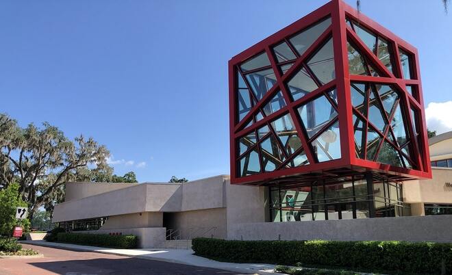 A view of the Florida Southern College in Lakeland, Florida