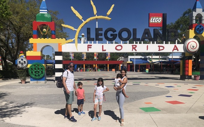 Family enjoying a day at LEGOLAND Florida Resort
