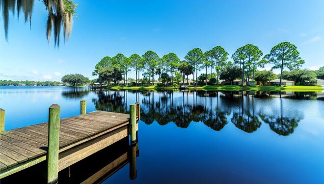 Tranquil lakefront living in Lakeland, FL