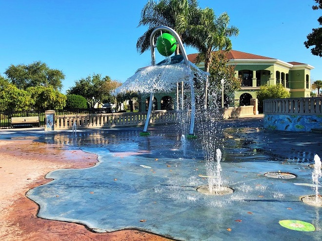 Community park in Lakeland, FL