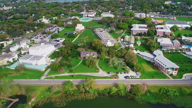 Aerial view of Lakeland FL