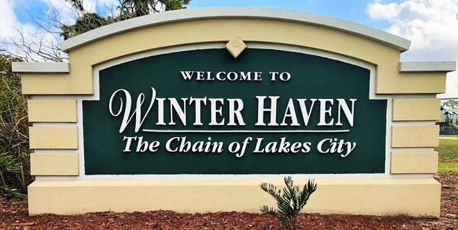 Historical landmarks around Winter Haven Chain