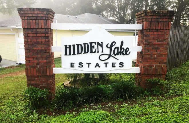 Hidden Lake Estates in Lakeland Fl