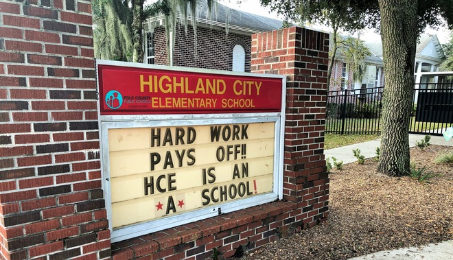 Highland City Elementary School in Lakeland Fl