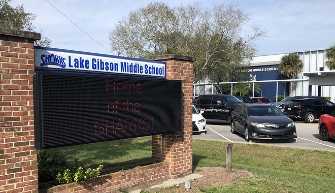 Lake Gibson Middle School in Lakeland Fl
