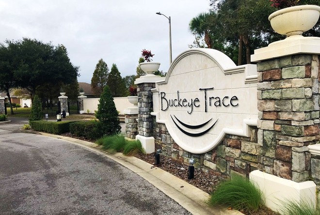 Buckeye Trace Community Sign