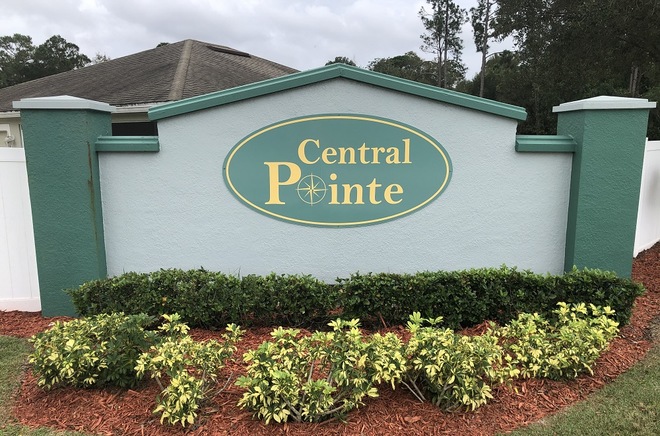 Central Pointe's Community Sign