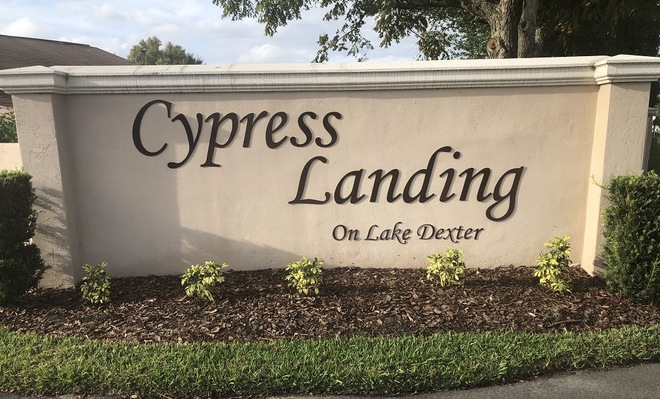 Cypress Landing Community Sign