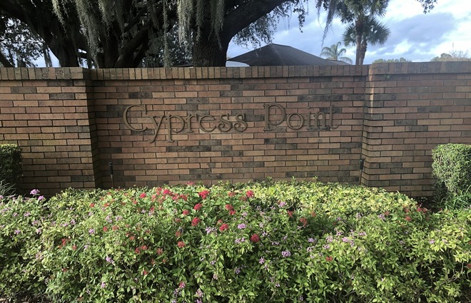 Cypress Point Community Sign