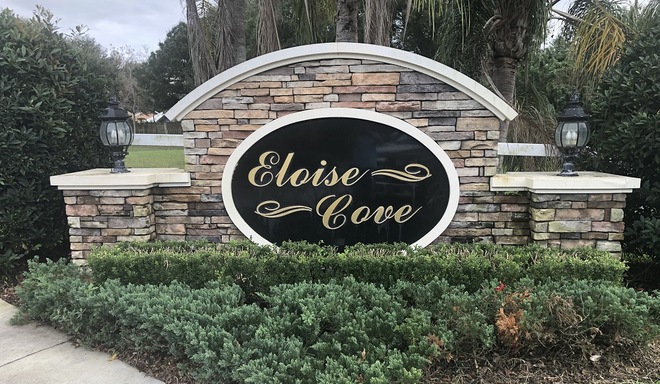Eloise Cove Community Sign