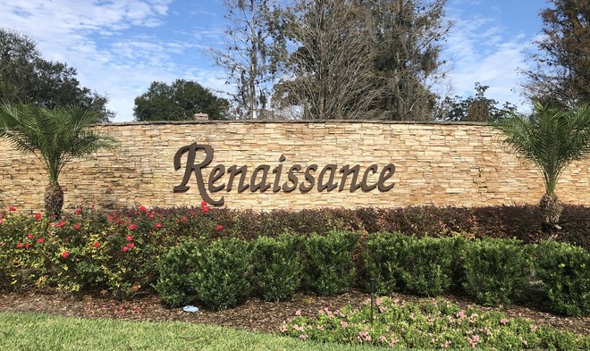 Renaissance Community Sign