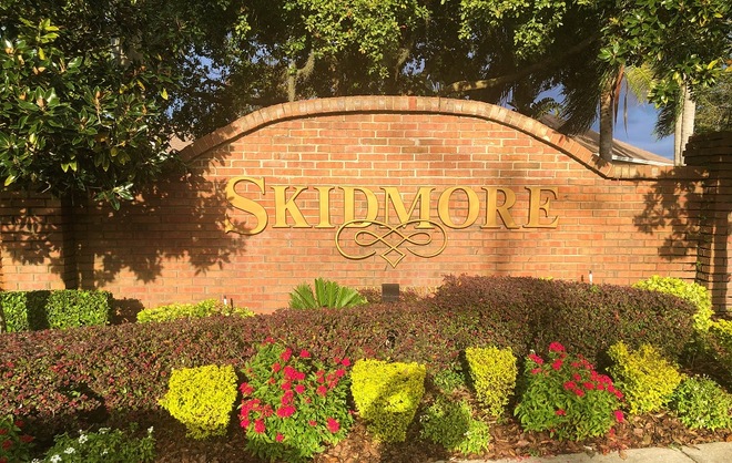 Skidmore Community Sign