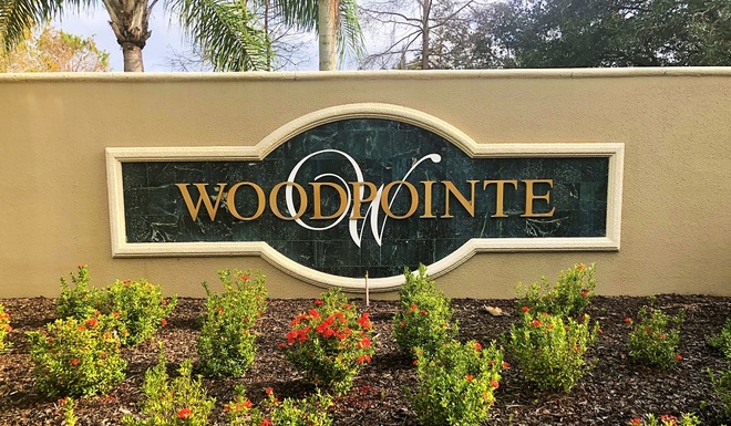 Woodpointe Community Sign