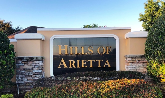Hills Of Arietta Community Sign
